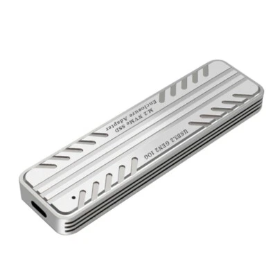 NVME SSD Enclosure Box USB3.2 Type-C 10Gbps Hard Case- with Heatsink - Image 1 of 4