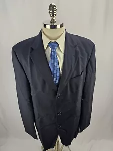 Hugo Boss men's Blue Wool Blazer Jacket 42L - Picture 1 of 8