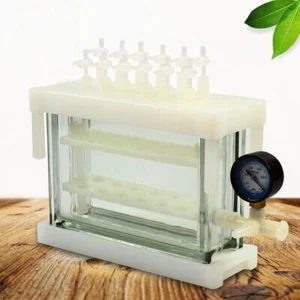 Juego de extracción al vacío colector SPE de extracción de fase líquida sólida de laboratorio de 12 posiciones - Imagen 1 de 10