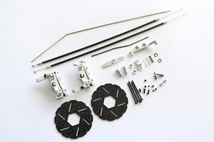 CNC Alu Vorderrad Draht Bremse Kit für 1/5 HPI Rovan KM Baja 5B SS 5SC RC Auto - Bild 1 von 7