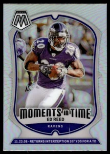 ED REED 2024 PANINI MOSAIC SILVER #11 BALTIMORE RAVENS - Picture 1 of 2