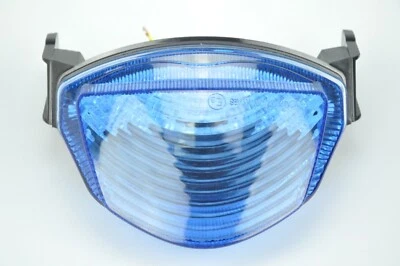 Luz trasera LED señales de giro integradas para Suzuki 2005-2006 GSX-R1000 azul Foto 1 de 4