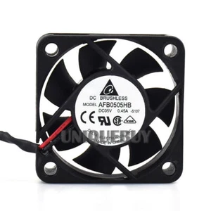 Cooling fan AFB0505HB for Delta Double Ball 2Pin 3Pin 5V 0.45A 50*50*15mm - Picture 1 of 5