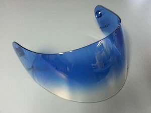AFX FX-12 Motorcycle Helmet shield visor FX12 (Pink or Blue Fade) - Picture 1 of 5
