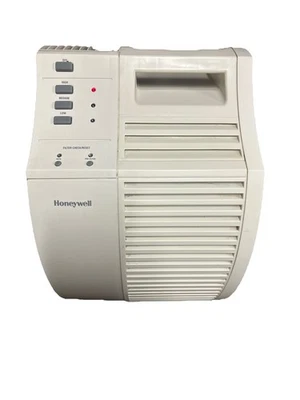 Honeywell Enviracaire 120VAC 0.75A True HEPA Air Cleaner Model 17000 Off White - Image 1 of 4