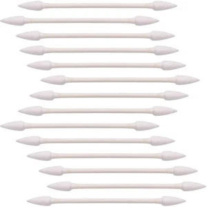 Hisopos de algodón puntiagudos compatibles con puntas Q puntas de doble precisión algodón 400 un. - Imagen 1 de 2