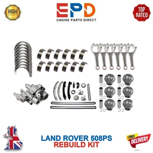 LAND RANGE ROVER 306PS 3.0L PETROL ENGINE TIMING CHAIN KIT WITH REBUILD PARTS - Picture 1 of 7