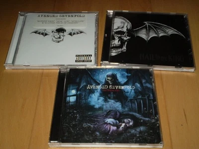 Heavy Metal aus U.S.A: 3 CDs von AVENGED SEVENFOLD - NIGHTMARE, HAIL TO THE KING - Bild 1 von 3