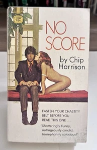 No Score by Chip Harrison (Lawrence Block) 1970 Vintage Paperback. - Picture 1 of 9