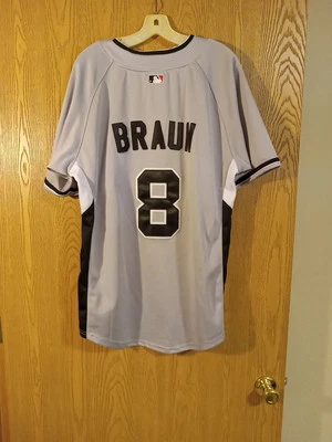 Ryan Braun #8 Milwaukee Brewers 2008 All-Star Majestic Sewn Jersey Size 50 EUC - Image 1 of 4