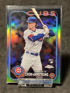2024 Topps Chrome Refractor - Pete Crow-Armstrong #16  (RC) Cubs - Picture 1 of 3