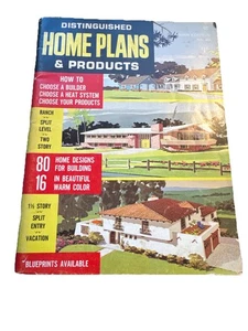 1967 Distinguished Modern MCM Mid-Century Home Plans and Products - Picture 1 of 18