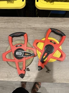 Crescent Lufkin L1709N 1/2" X 300' & FE200 1/2 X 200’ Ny-Clad® Engineers Tape - Picture 1 of 6