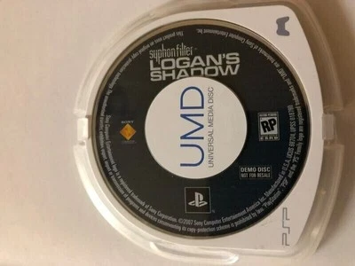 Syphon Filter: Logan's Shadow Sony PSP Portable Game UMD disc - Image 1 of 2
