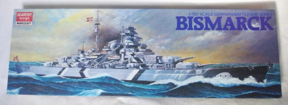 maquette BISMARCK échelle 1/350 ACADEMY - Photo 1/4