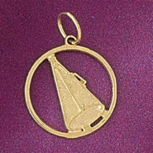 Loud Speaker Charm Pendant 14k Gold (1 Gram) - Picture 1 of 5