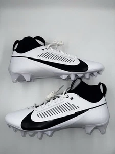 Men's Nike Vapor Edge Pro 360 2 White Black Football Cleats FZ4267-100 Size 15 - Picture 1 of 6