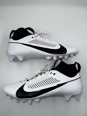 Men's Nike Vapor Edge Pro 360 2 White Black Football Cleats FZ4267-100 Size 15 - Image 1 of 4