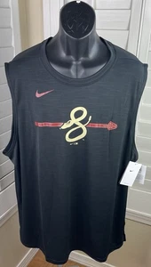 Nike Dri-Fit MLB Arizona Diamondbacks Black Tank Shirt - Men’s Size 2XL - NWT - Picture 1 of 6