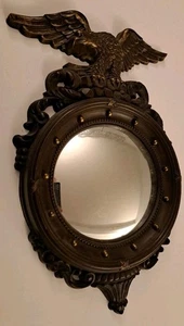 Vintage Dart Industries Federal Eagle Porthole Wall Mirror 4410 MCM Convex 1959 - Picture 1 of 6