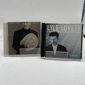 2FER Road to Ensenada & Smile by Lyle Lovett 2CD EXCELLENT & VG+ - Picture 1 of 5