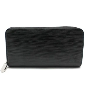 Louis Vuitton M60072 Portefeuille zippé en cuir Épi noir 12345 122185674 - Picture 1 of 9