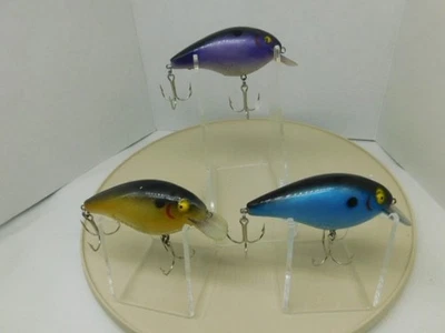 Lot of 3 Cotton Cordell Big O Lures Crankbaits - Image 1 of 4