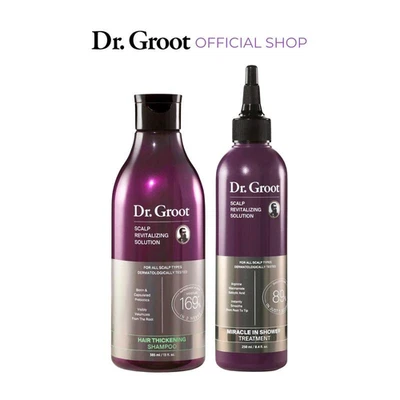 Dr. Groot Hair & Scalp Dynamic Duo Set, Korean Haircare, Hair Thickening, Biotin - Image 1 of 4