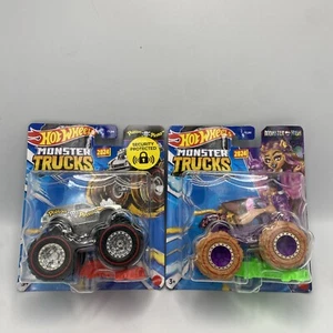 Hot Wheels Monster Trucks 2024 Treasure Hunts Poison Pinto & Monster High - Picture 1 of 8