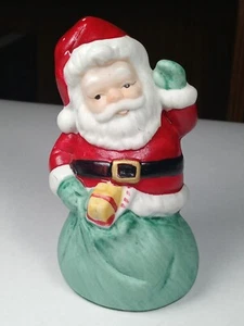 Vintage Weihnachtsmann Weihnachten Deko Sammlerstück Glocke - Bild 1 von 10