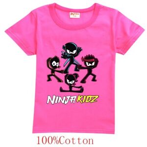 Ninja Kidz Kids Clothes Tees Cotton Short T-shirts Children Sweatshirt X'masgift
