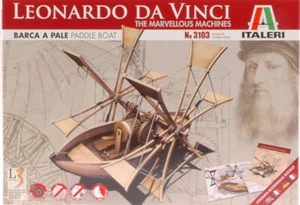 Italeri BARCA A PALE LEONARDO KIT cm 19,7 - Foto 1 di 1