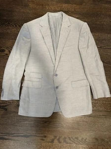 Men’s Ralph Lauren Purple Label Herringbone Cashmere Blazer Sport Coat Size 44R - Picture 1 of 6