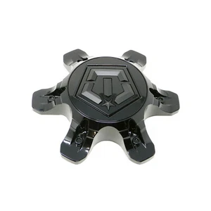 CAP-TIS-6H-BB21 / TIS Gloss Black Snap In Center Cap - Picture 1 of 3