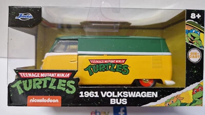 Jada Toys 1/32 1961 Volkswagen Bus TMNT Teenage Mutant Ninja Turtles (NP12) - Photo 1/4