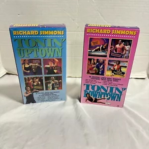 Richard Simmons VHS Tonin' Uptown & Downtown 2 VHS Video Tape Uptown Sealed - Picture 1 of 1