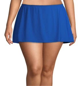 Liz Claiborne Women's Swim Skirt-Plus, Blue, Size 24W - Picture 1 of 3