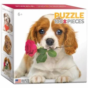 EuroGraphics Cavalier King Charles Puppy Mini Jigsaw Puzzle (100-Piece) - Picture 1 of 1