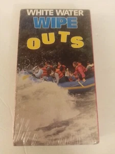 White Water Wipe Outs 1991 VHS Video Cassette Brand New Factory Sealed - Picture 1 of 2