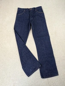 LC King Jeans uomo 30x30 blu gamba dritta vita alta grezzo made in USA puntatore - Foto 1 di 13