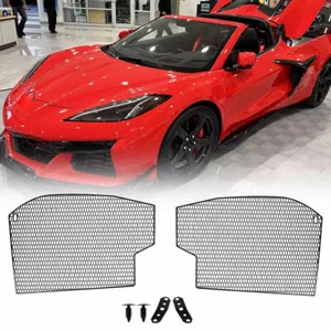 For Corvette C8 Z06 E-Ray 2023+ Side Intake Grille Insert Radiator Guards Kit US - Picture 1 of 13