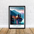Lake Como Italy Travel Print