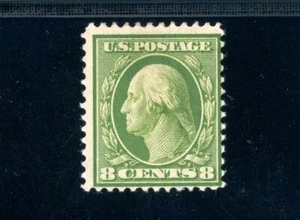USAstamps Unused FVF US 1908 Washington Scott 337 OG MHR - Picture 1 of 2