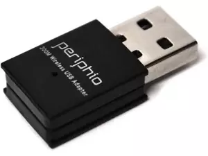 Periphio USB WiFi Adapter - 300Mbps Internet Network PC Dongle - Photo 1/4