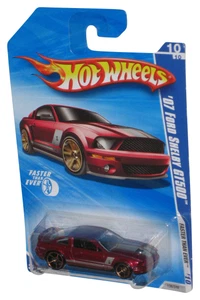 Hot Wheels Faster Than Ever '10 Red '07 Ford Shelby GT500 Toy Car 138/240 - Picture 1 of 1