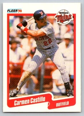 1990 Fleer - Carmen Castillo #371 - Image 1 of 2
