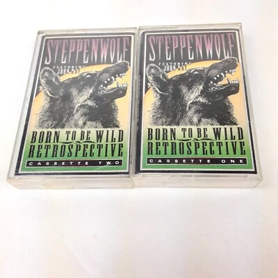 STEPPENWOLF BORN TO BE WILD RETROSPECTIVE  2-CASSETTE TAPES Foto 1 de 4