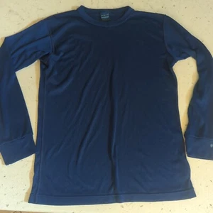 PATAGONIA Top Womens Capilene Base Layer Crewneck Long Sleeve Blue Size Medium  - Picture 1 of 11