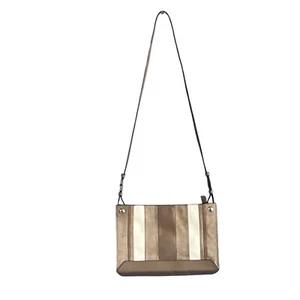 Rag & Bone Compass Crossbody Bag Purse Leather Suede Beige White Sm Crossbody NY - Picture 1 of 11