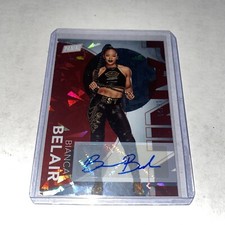 2023 National Convention Silver Bianca Belair Auto Ice /25 #55 Devin US